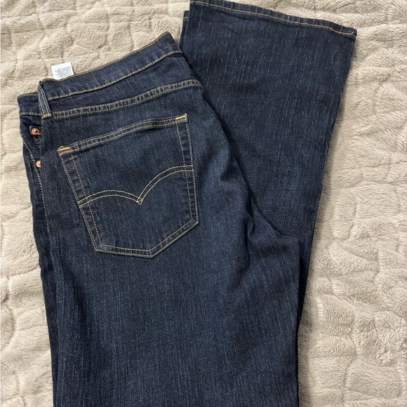 Levi's Men's 527 Dark Blue Jeans NWOT - Picture 2 of 4